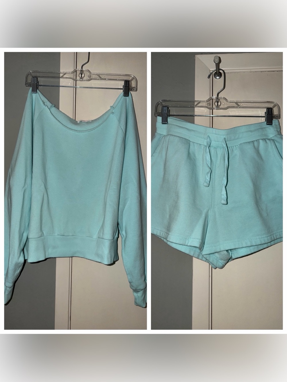 Colsie Light Aqua Women's Lounge Set